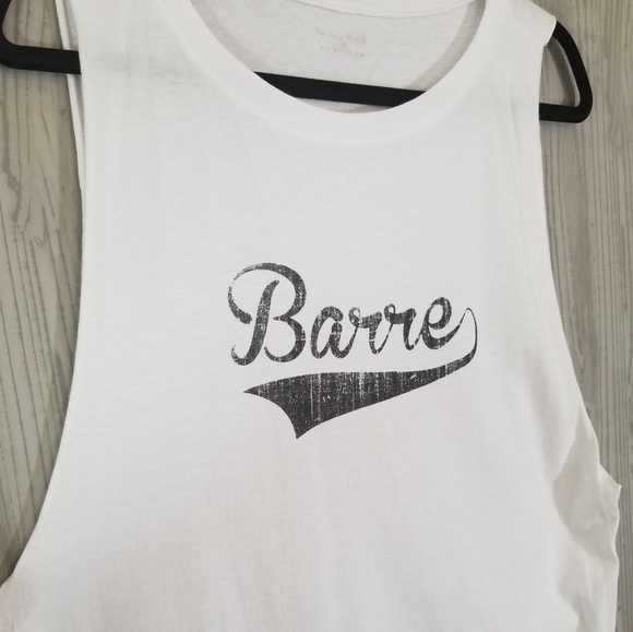 Emi Jay Tops - Emi Jay Barre Workout Active Muscle Tank White OS